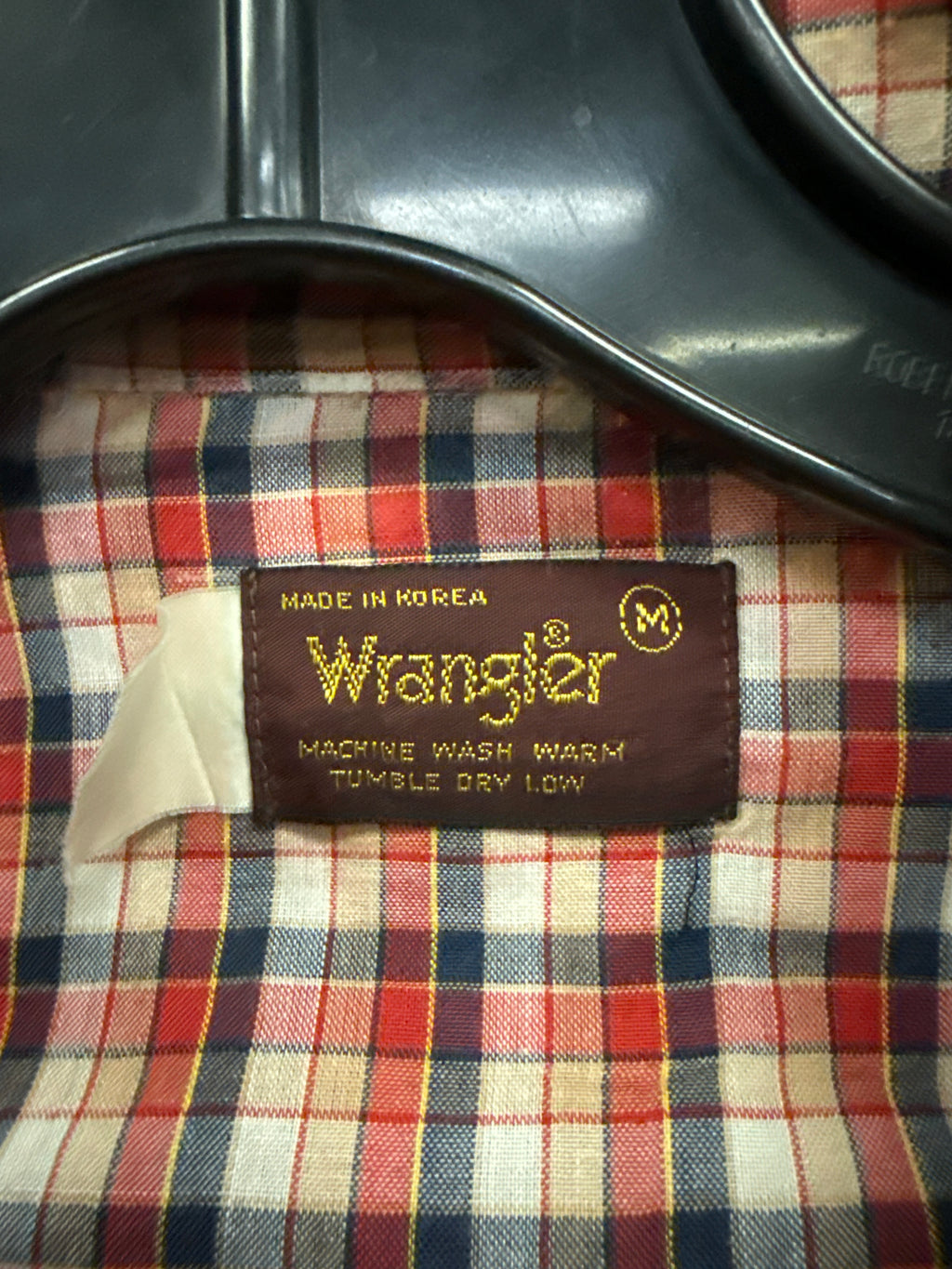 Vtg Wrangler Pearl Snap Shirt
