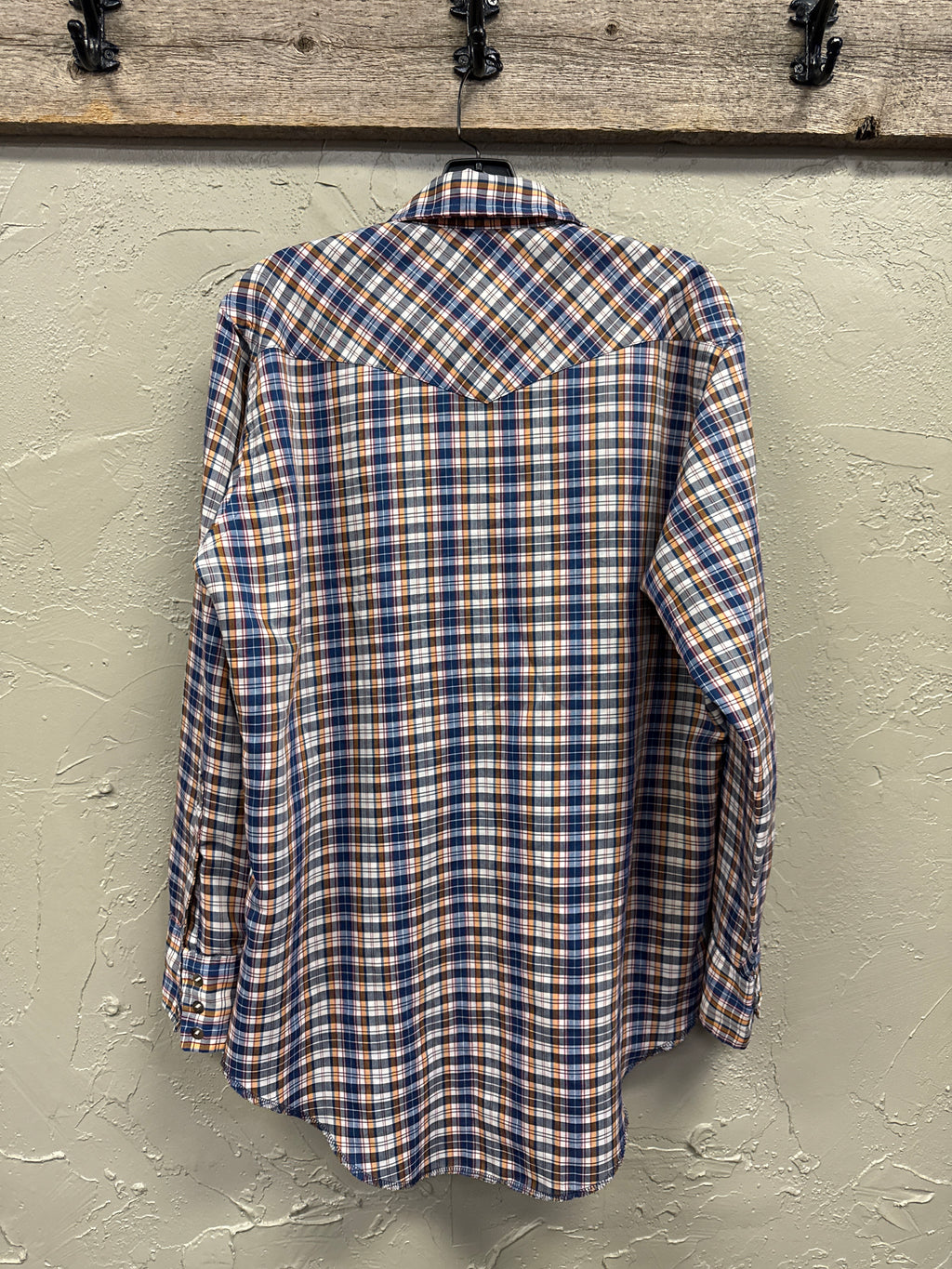 Vtg Wrangler Pearl Snap Shirt