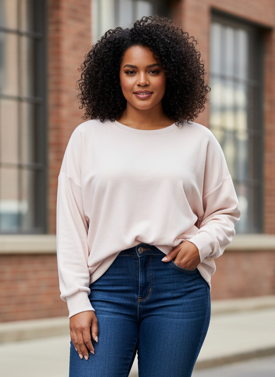 TORRID VELOUR PULLOVER