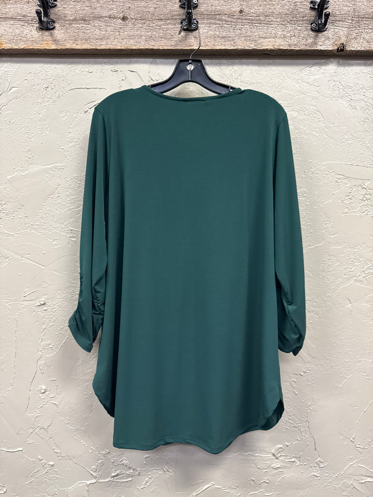 ZENANA 1/2 ZIP TOP