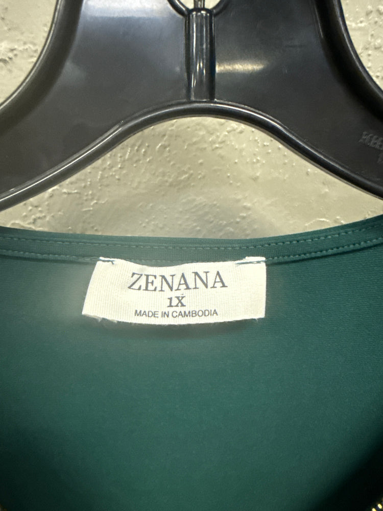 ZENANA 1/2 ZIP TOP