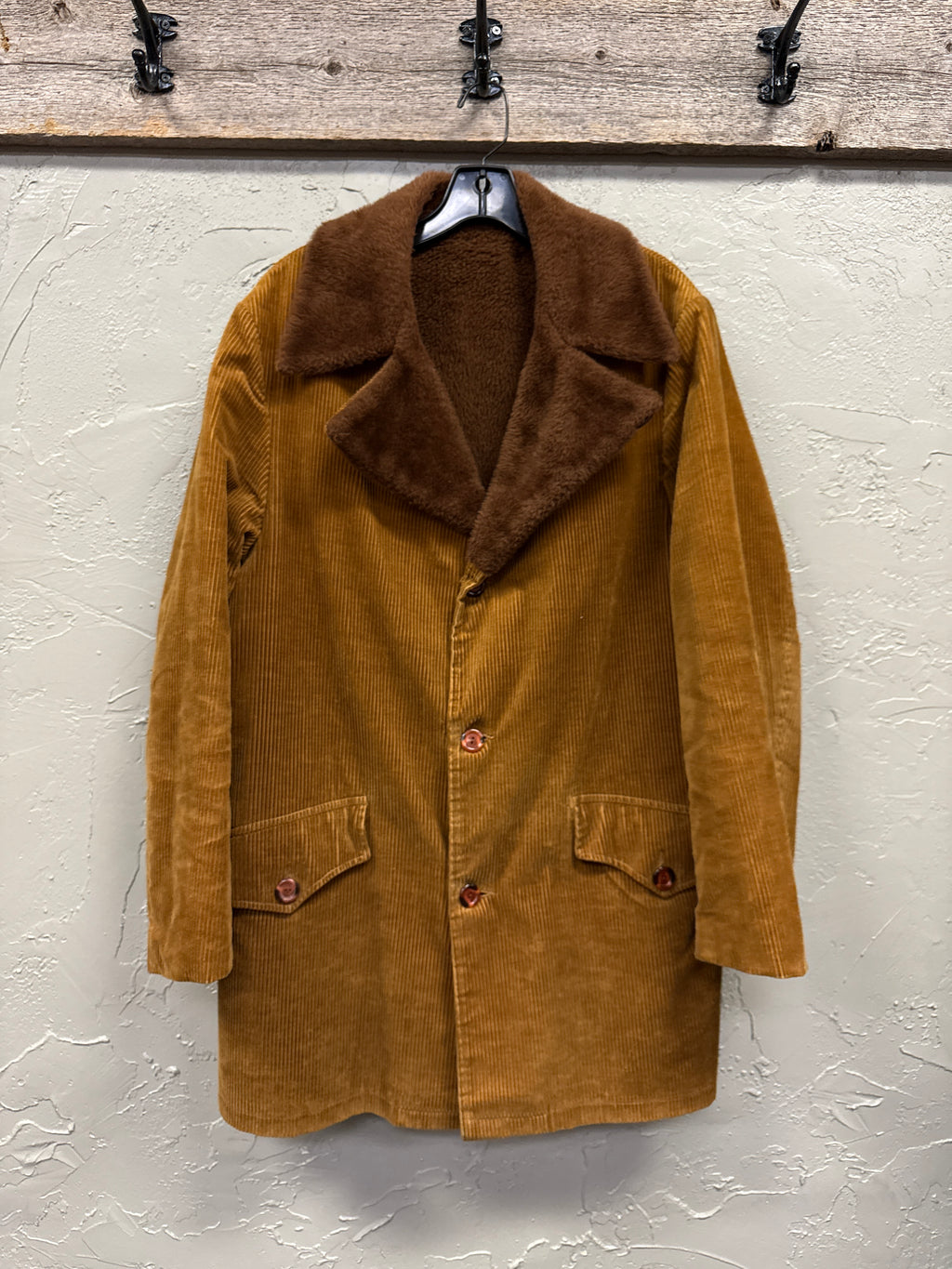 Vtg Corduroy Coat