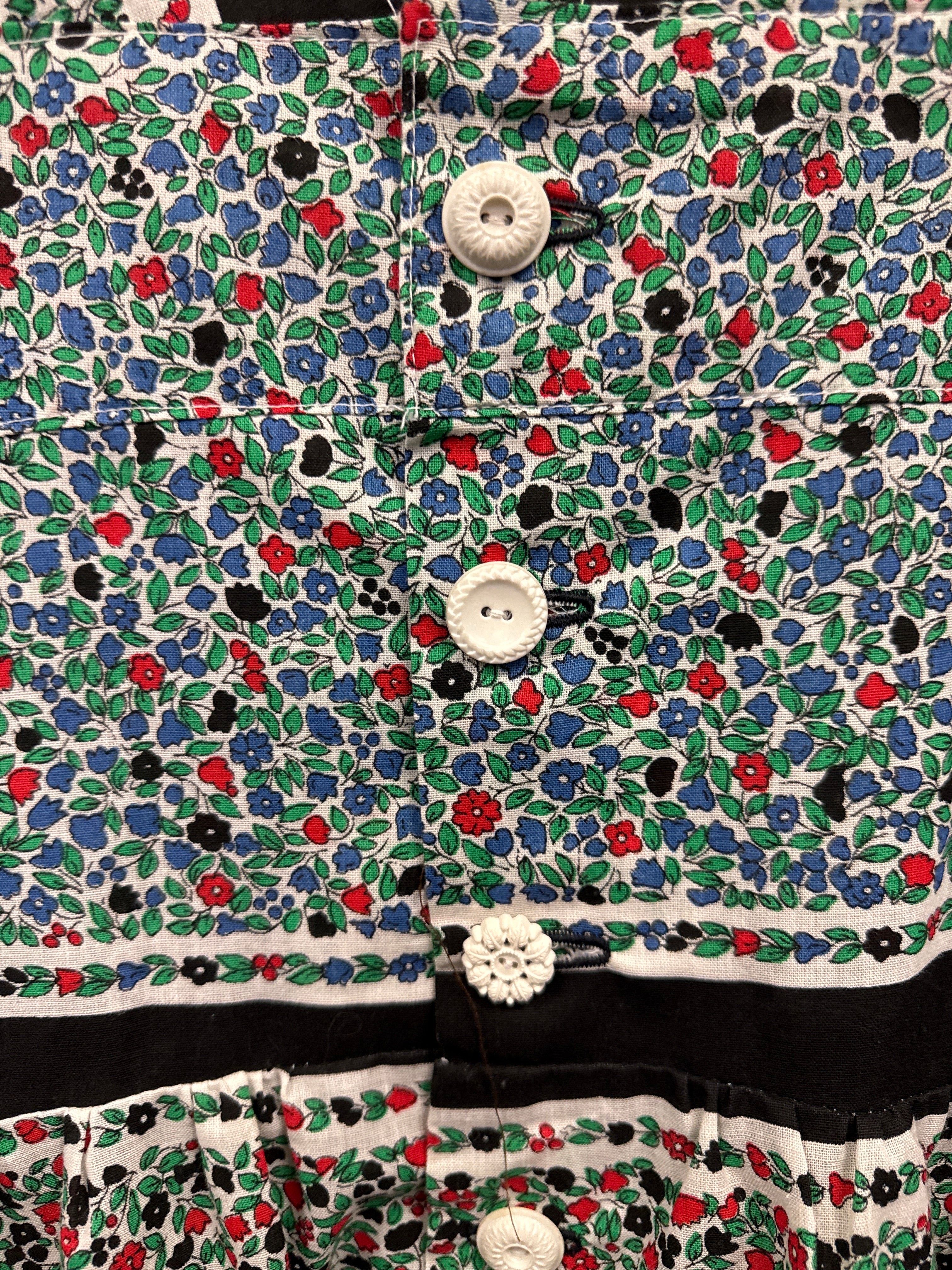 VTG HANDMADE APRON DRESS