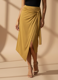 NINE WEST FAUX WRAP SKIRT
