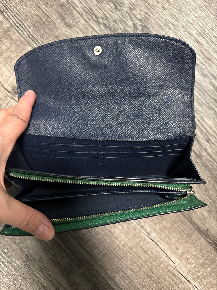 COACH COLORBLOCK SLIM WALLET