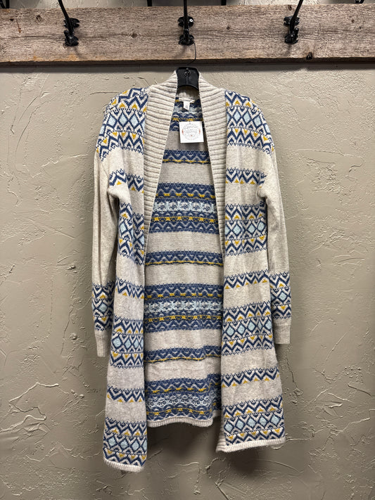 CASLON LONG OPEN CARDIGAN
