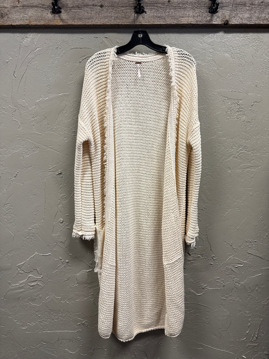 FREE PEOPLE LONG CARDIGAN (org$168)