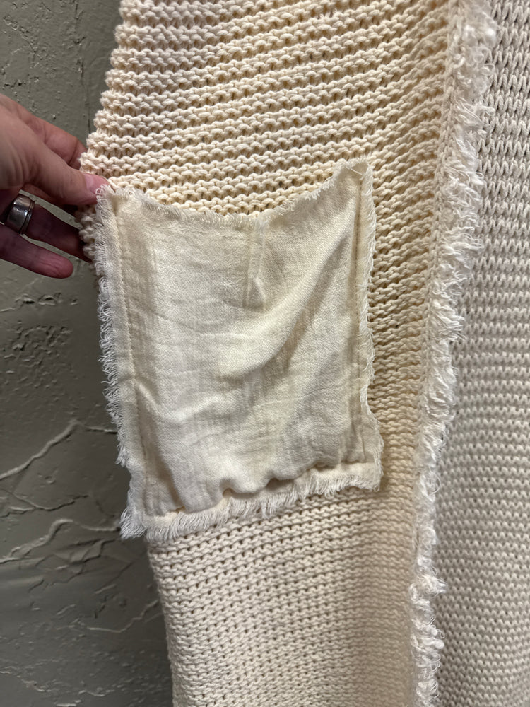 FREE PEOPLE LONG CARDIGAN (org$168)