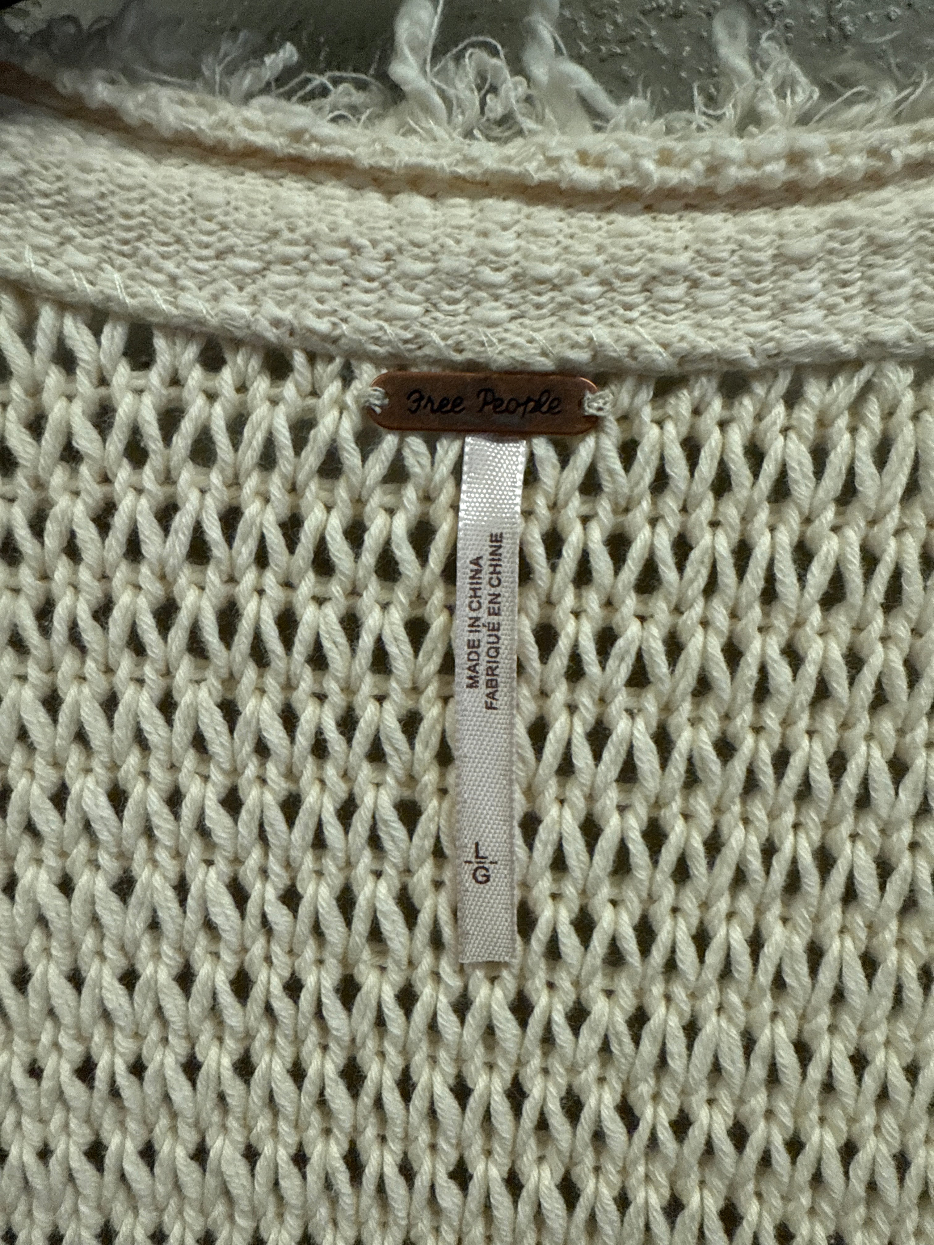 FREE PEOPLE LONG CARDIGAN (org$168)