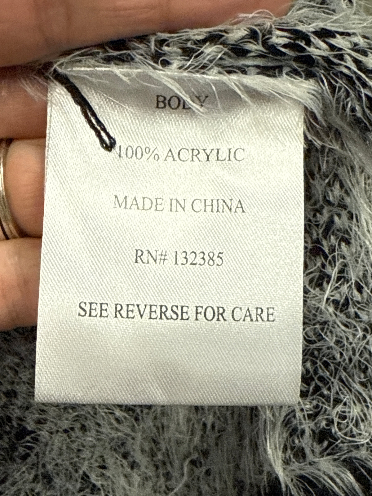 NWT Love Token Poncho