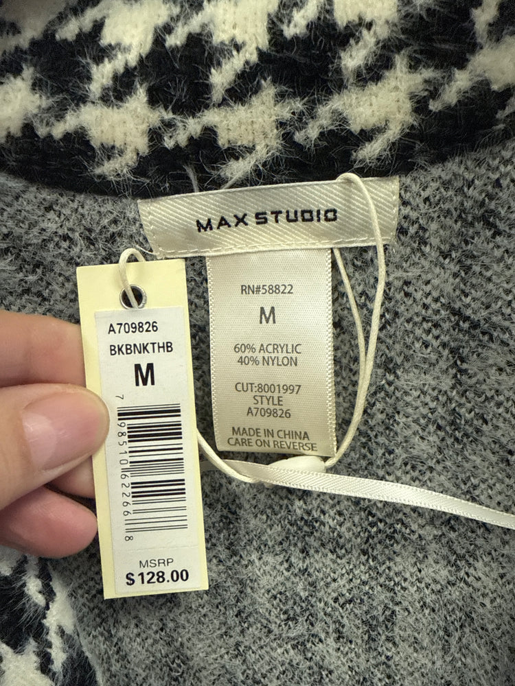 NWT MAX STUDIO HOUNDSTOOTH COAT (org$128)