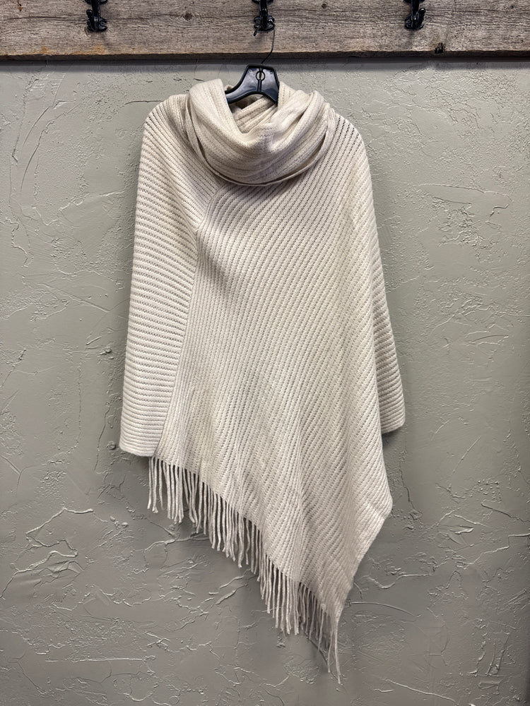 *BCBG KNIT PONCHO