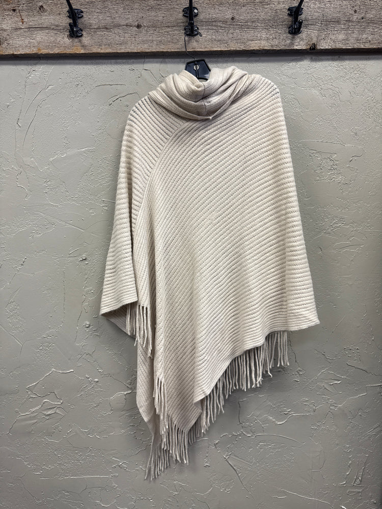 *BCBG KNIT PONCHO
