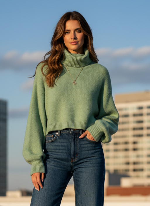 NWT PRINCESS POLLY CROP SWEATER