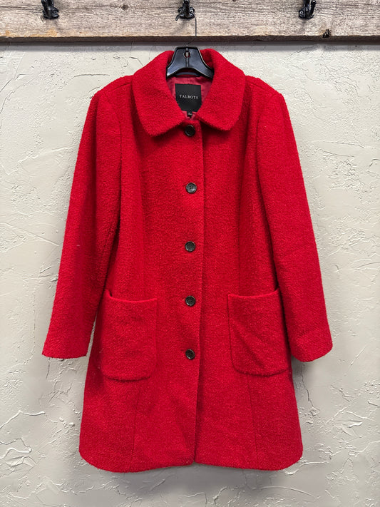 TALBOTS WOOL BLEND CAR COAT (org$225)