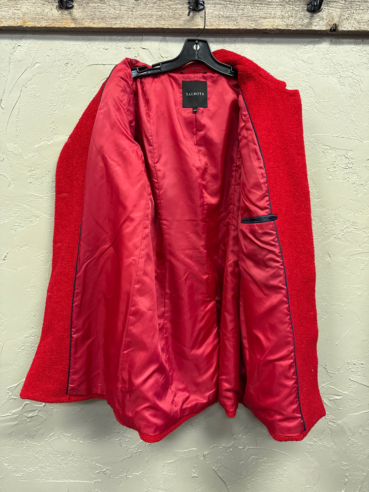 TALBOTS WOOL BLEND CAR COAT (org$225)