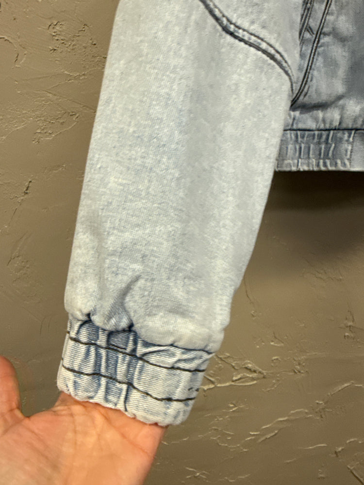 PACSUN CROP DENIM JACKET