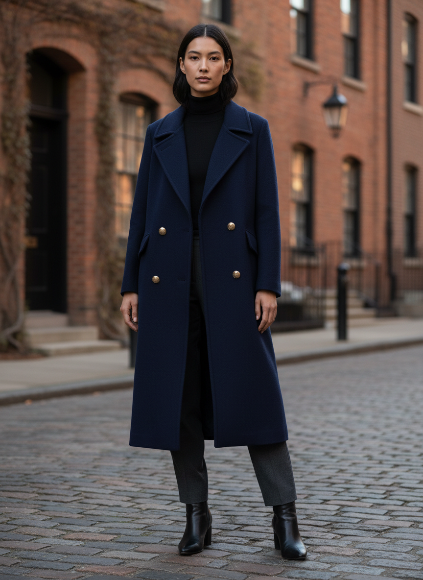 Vtg Talbots Wool Coat