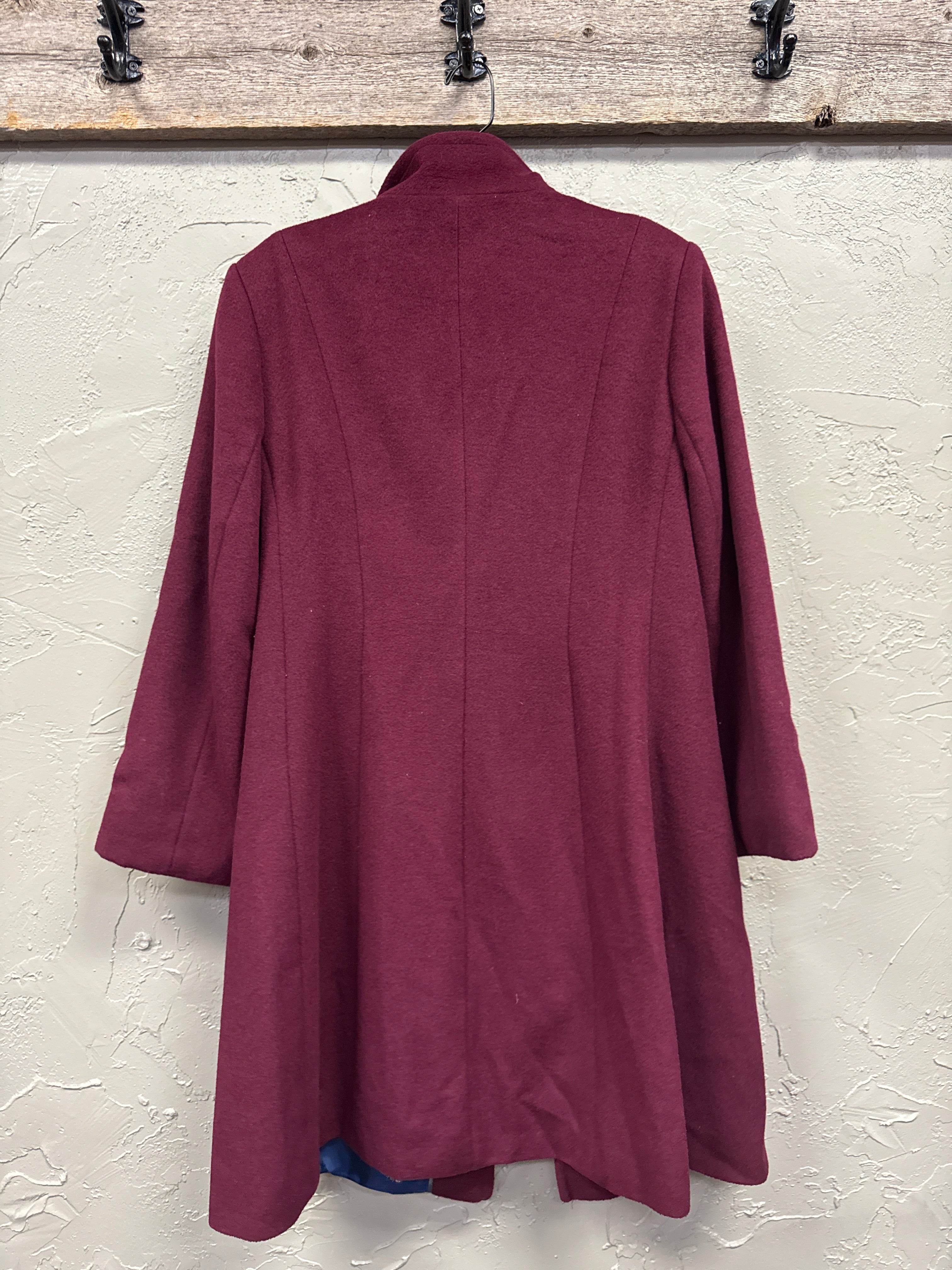 TAHARI RUFFLED PEACOAT (org$225)