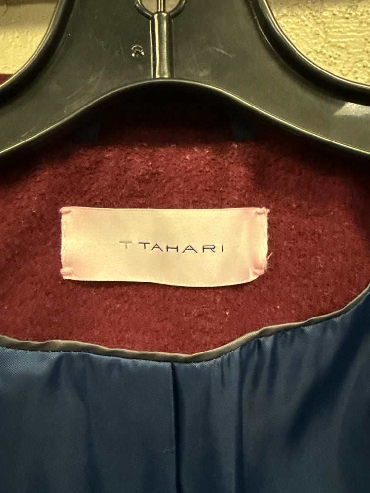 TAHARI RUFFLED PEACOAT (org$225)