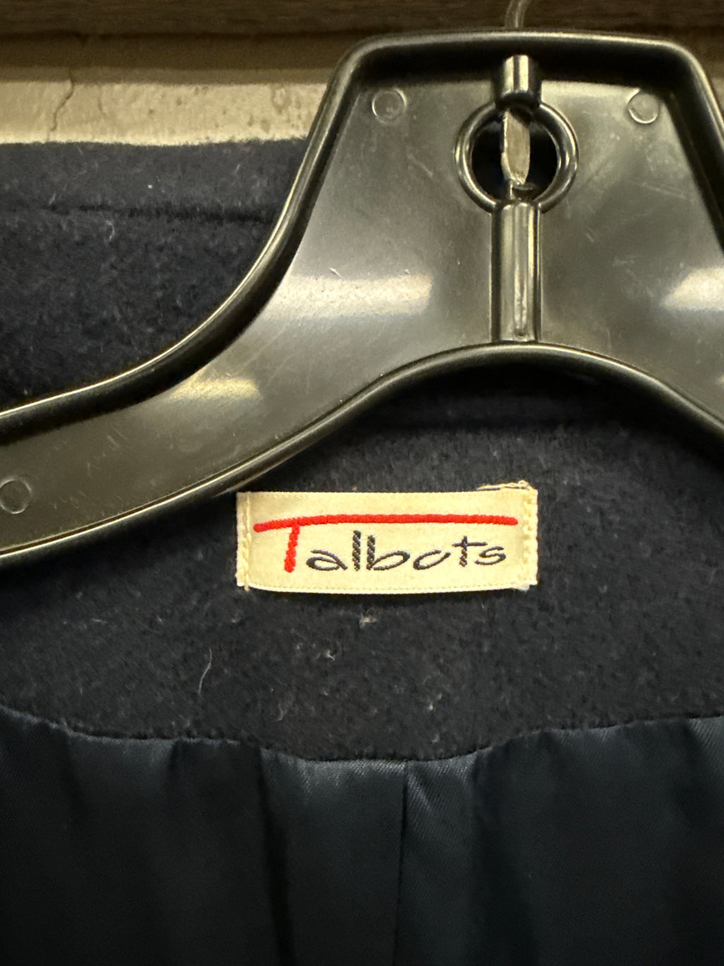 Vtg Talbots Wool Coat