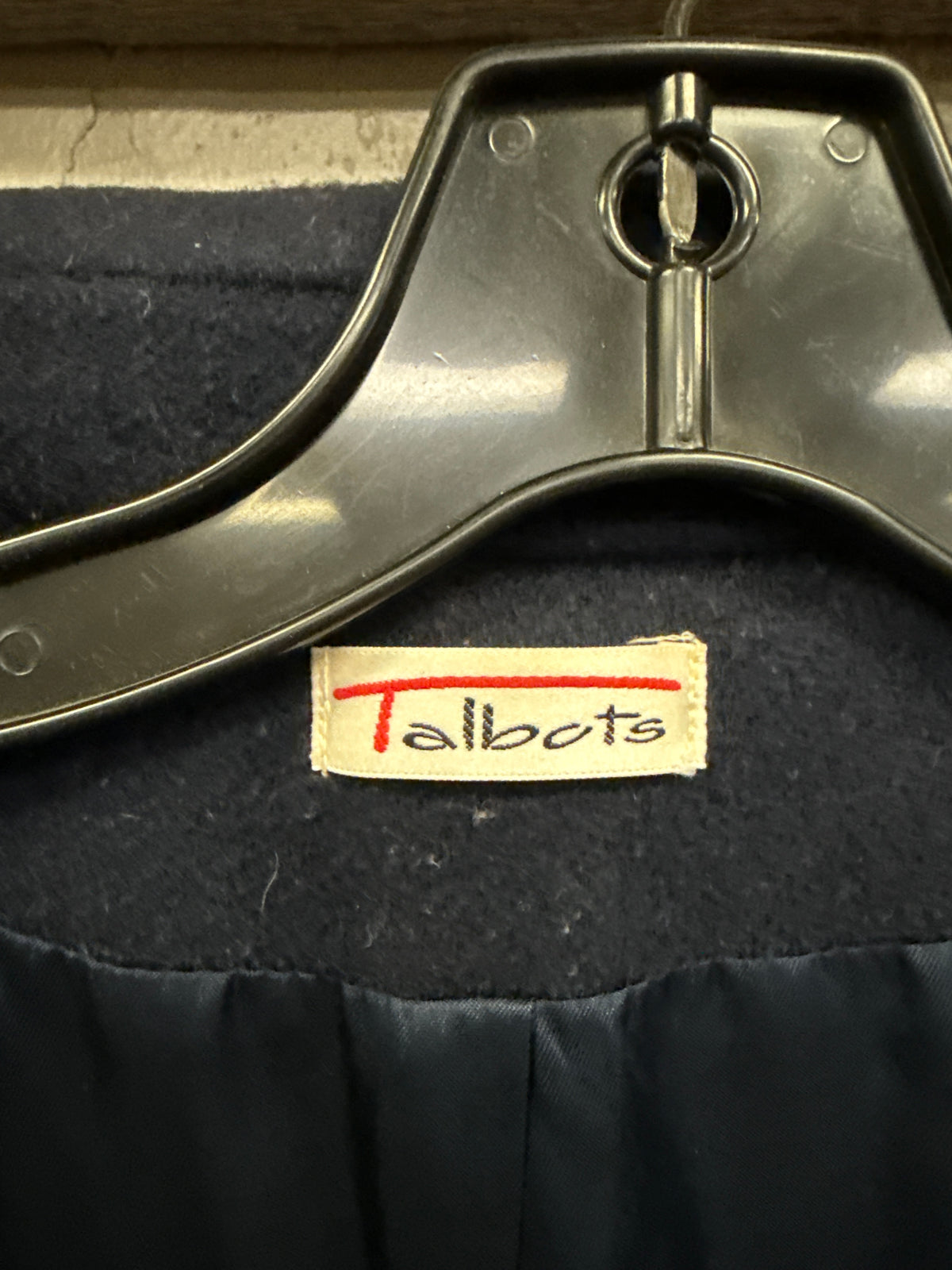 Vtg Talbots Wool Coat