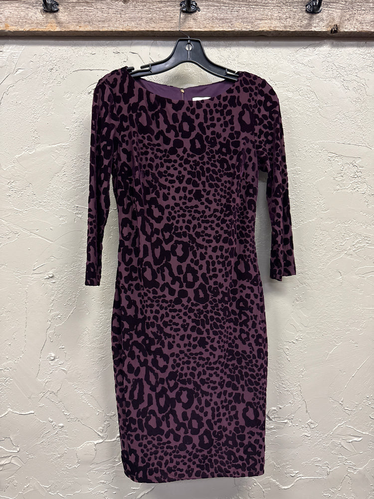 CACHE VELVET BURNOUT DRESS (org$168)