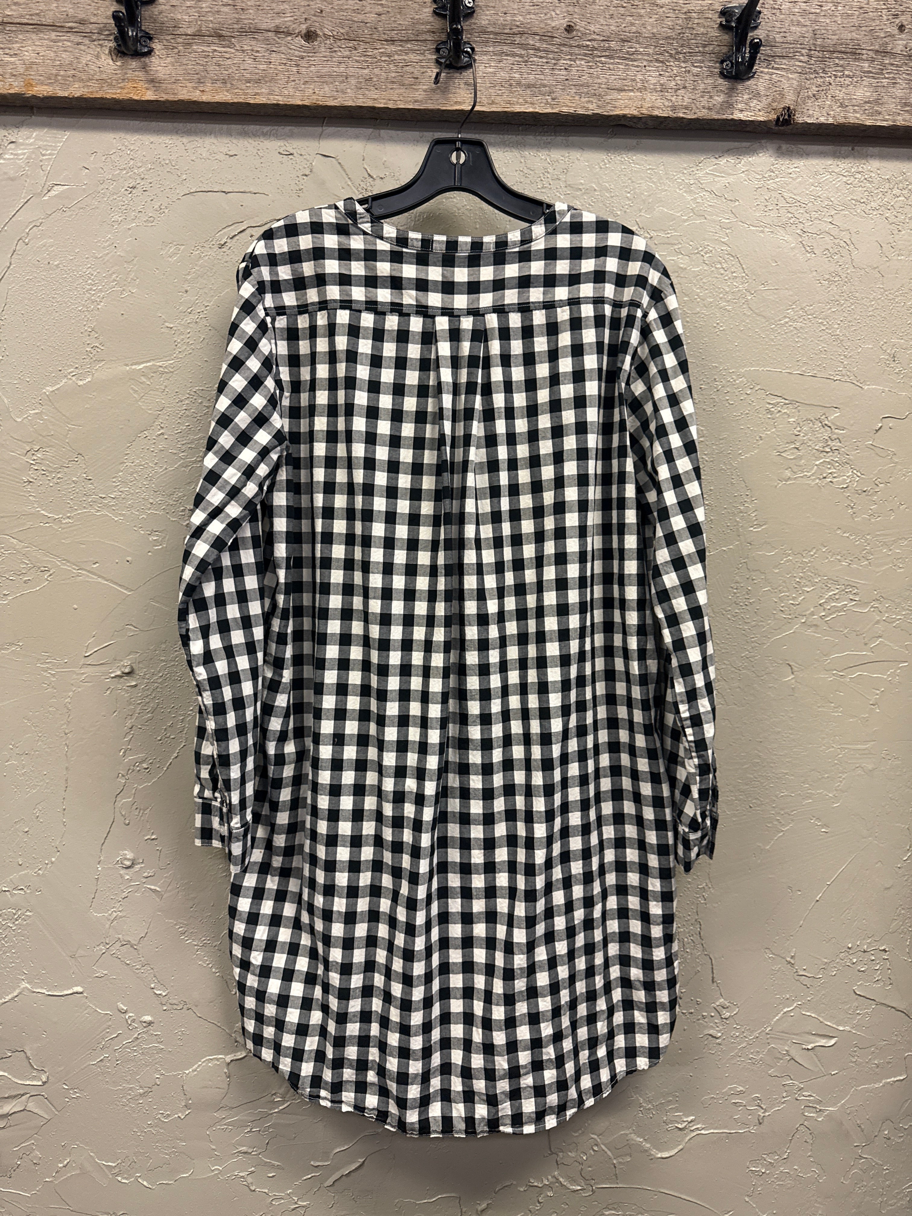 NWOT Stateside Check Shirt Dress