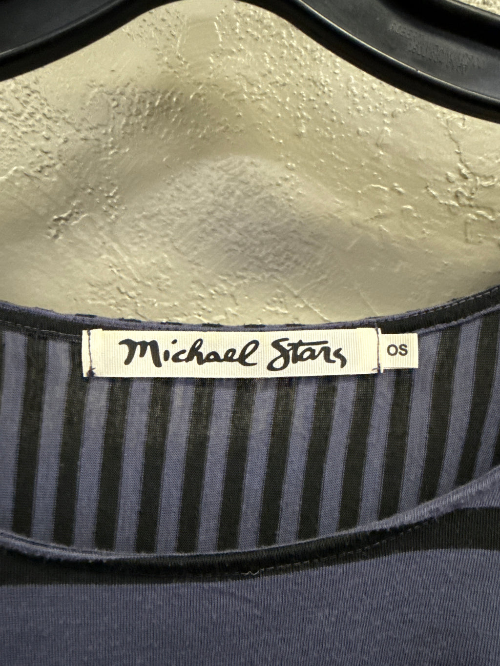 MICHAEL STARS SCOOP NECK TEE