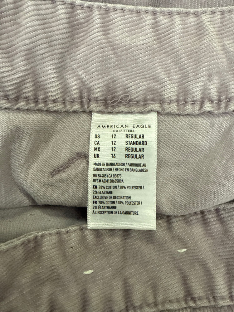 AMERICAN EAGLE CORD MINI SKIRT