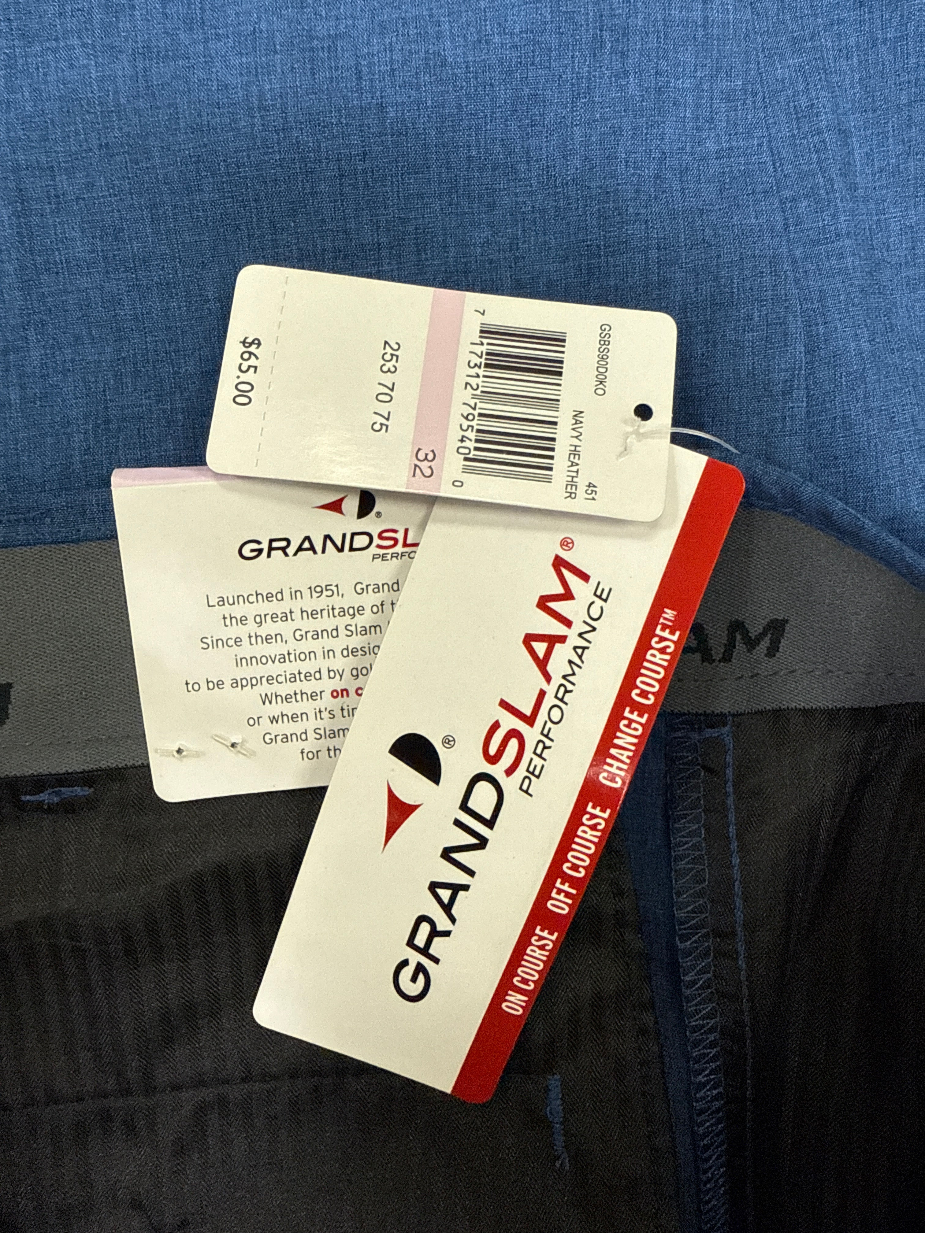 NWT Grandslam Golf Shorts (org$65)
