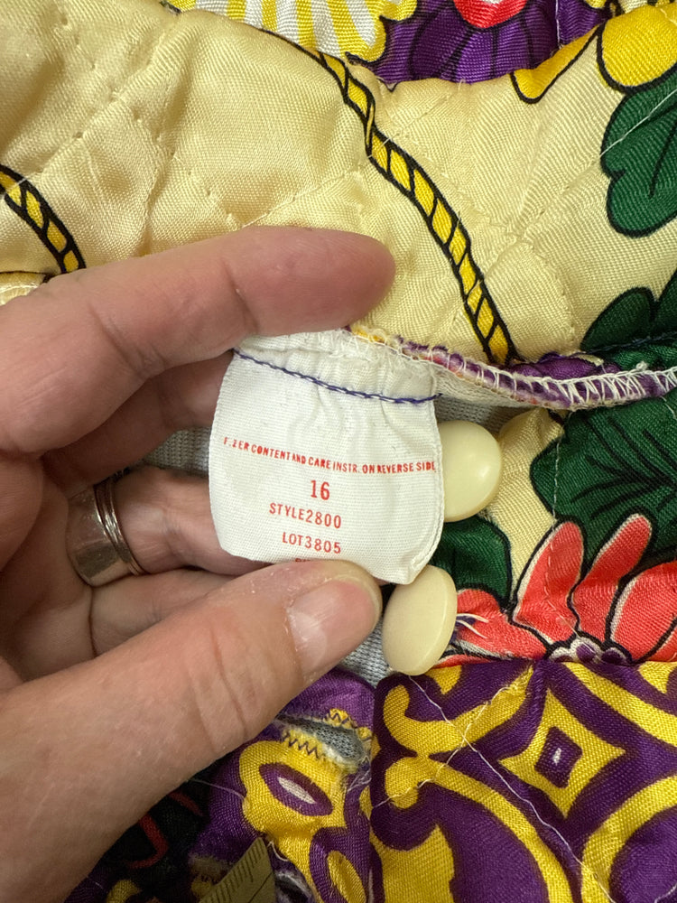 VTG QUILTED MIDI SKIRT