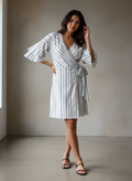WAYF WRAP DRESS (org$100)