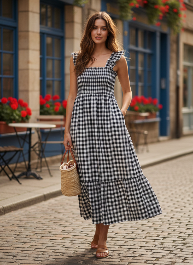 NWT Chou Yatou Smocked Dresses