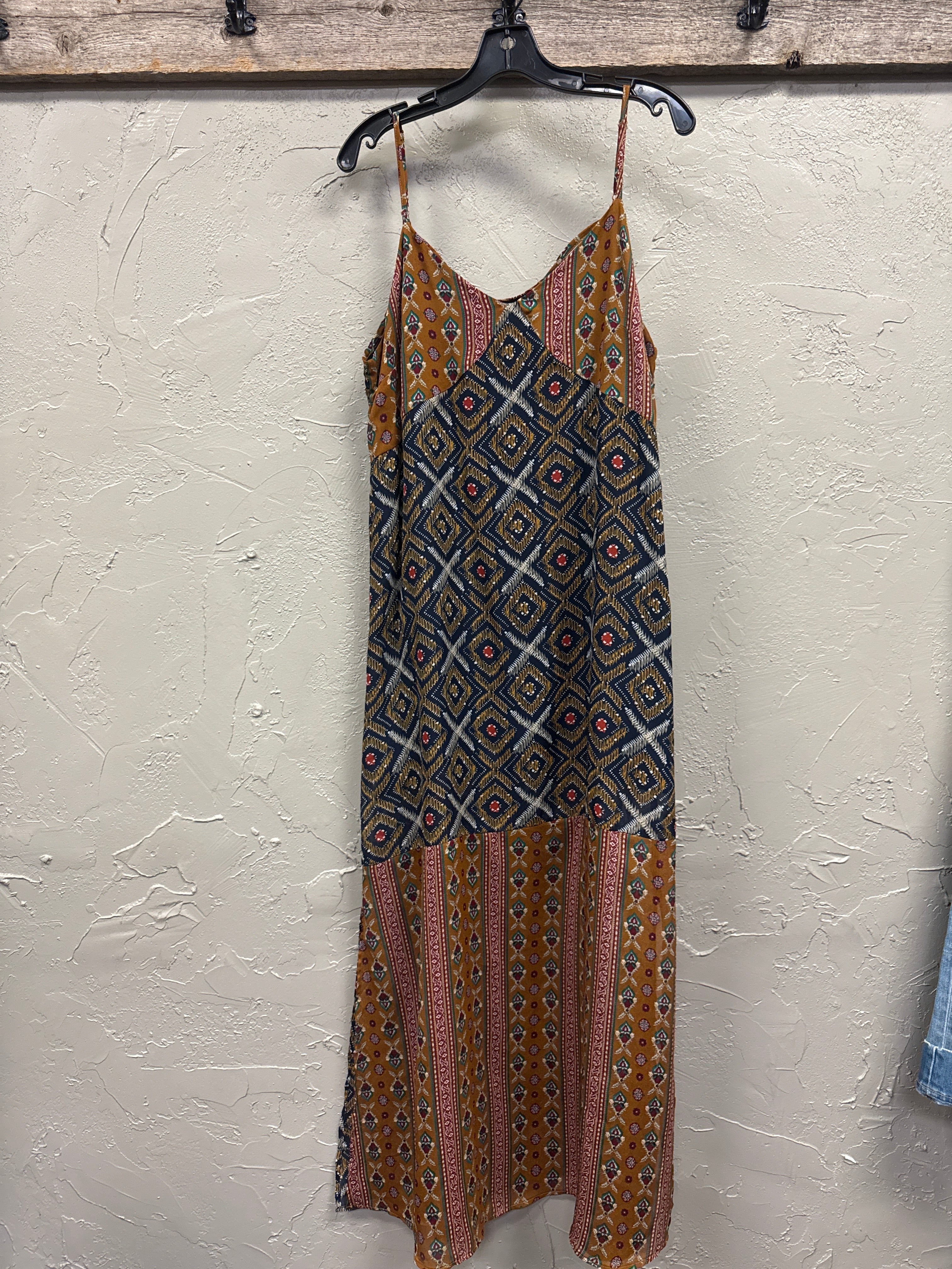Semi-Sheer Maxi Dress