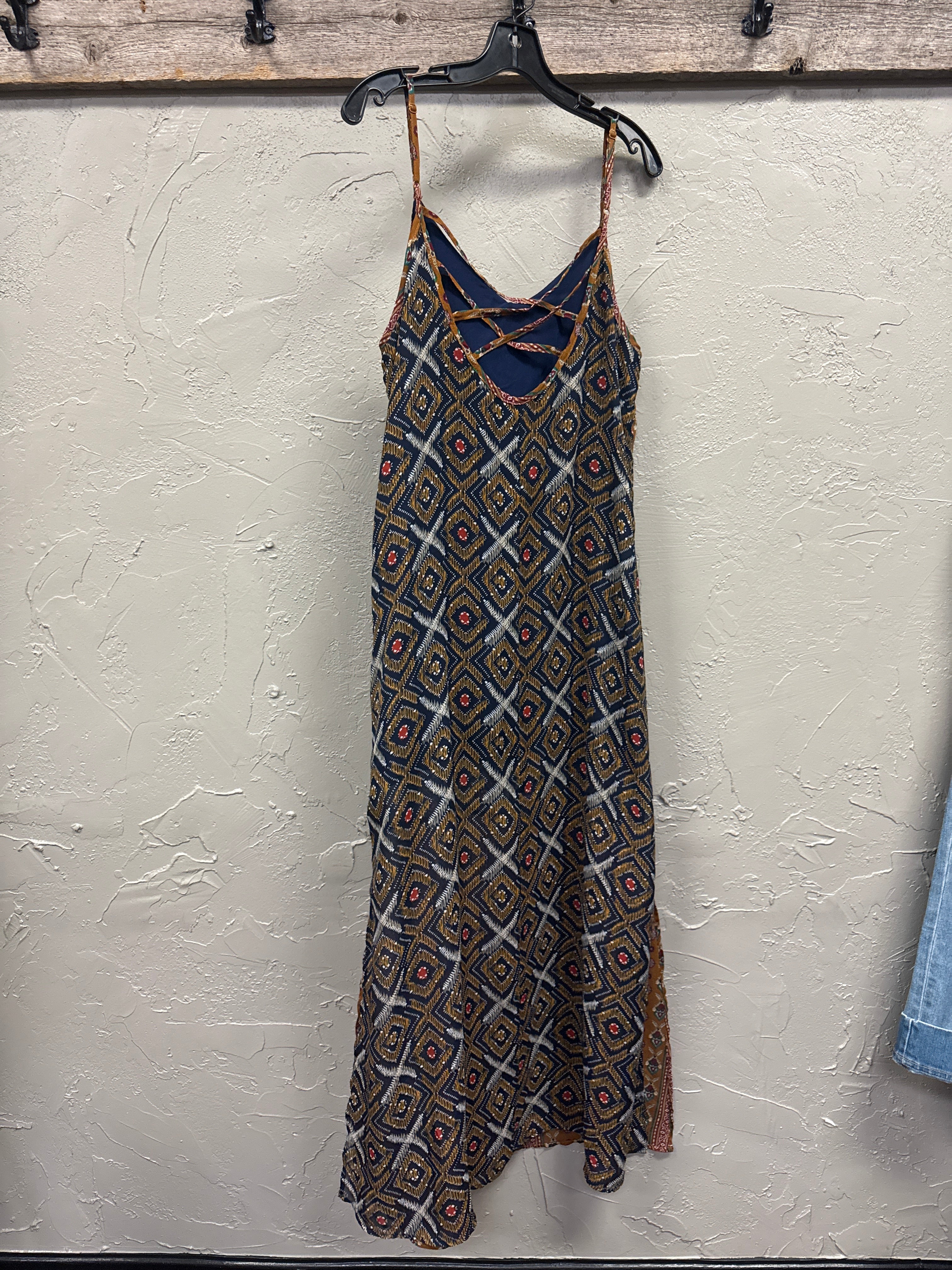 Semi-Sheer Maxi Dress