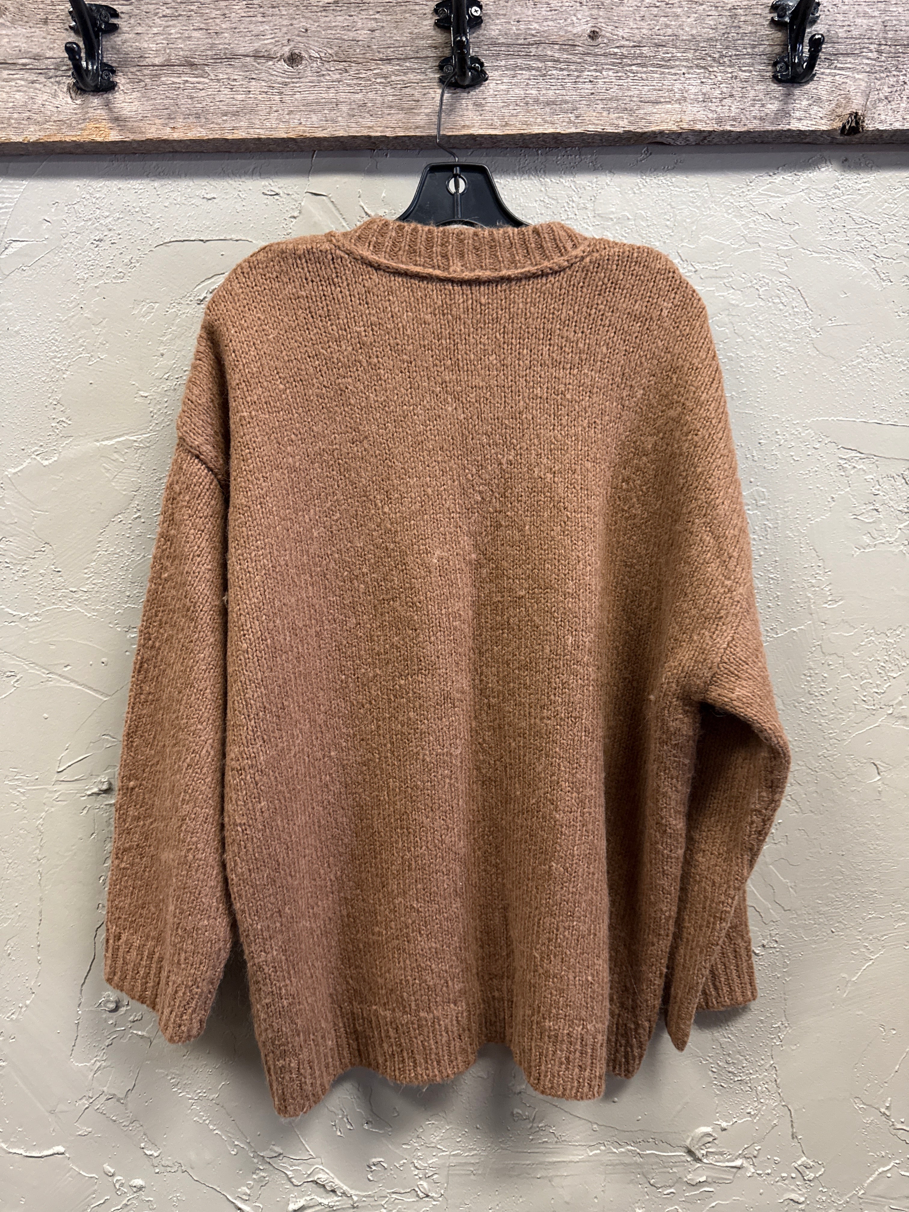 NWT J CREW BUTTON SHOULDER SWEATER