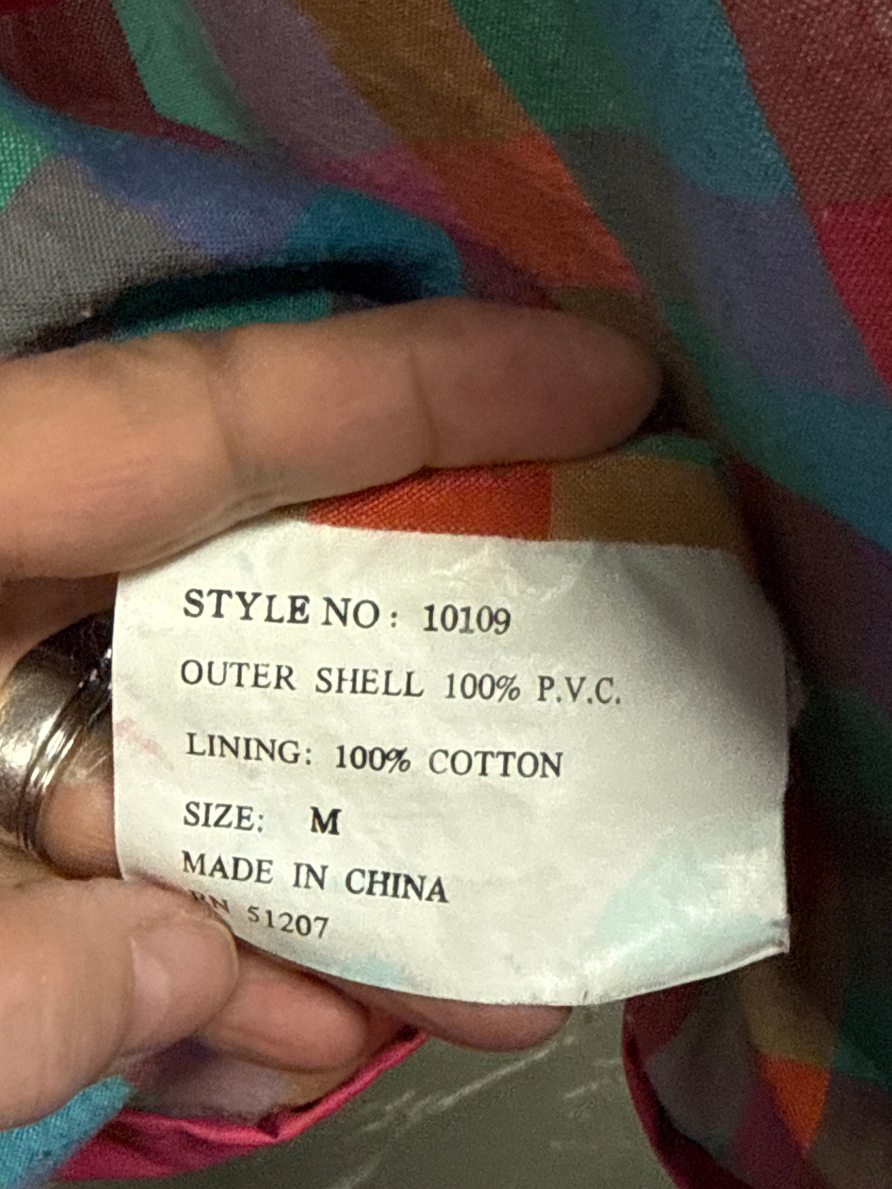 VTG MISTY HARBOR RAIN COAT
