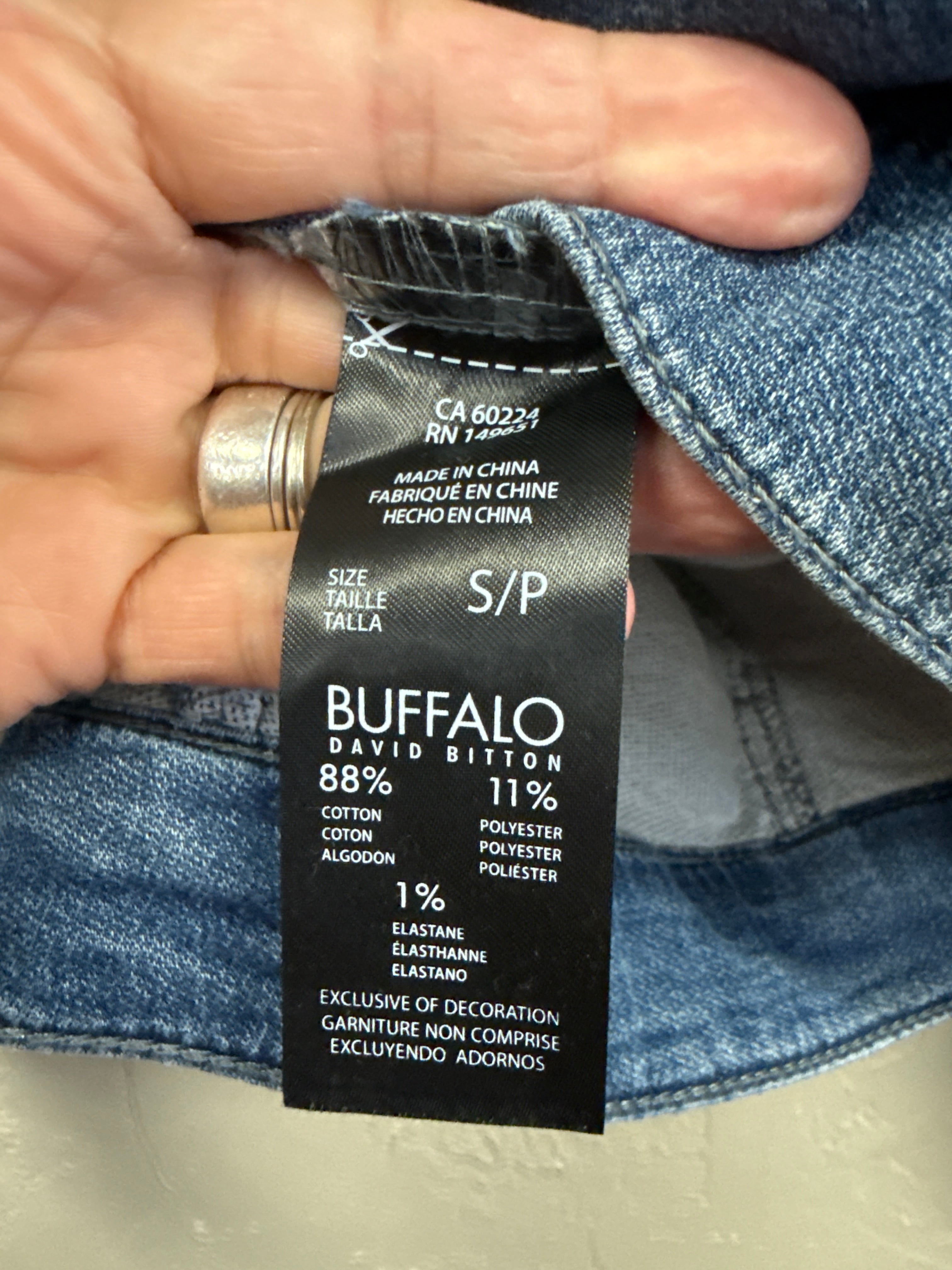 NWT BUFFALO DENIM JACKET