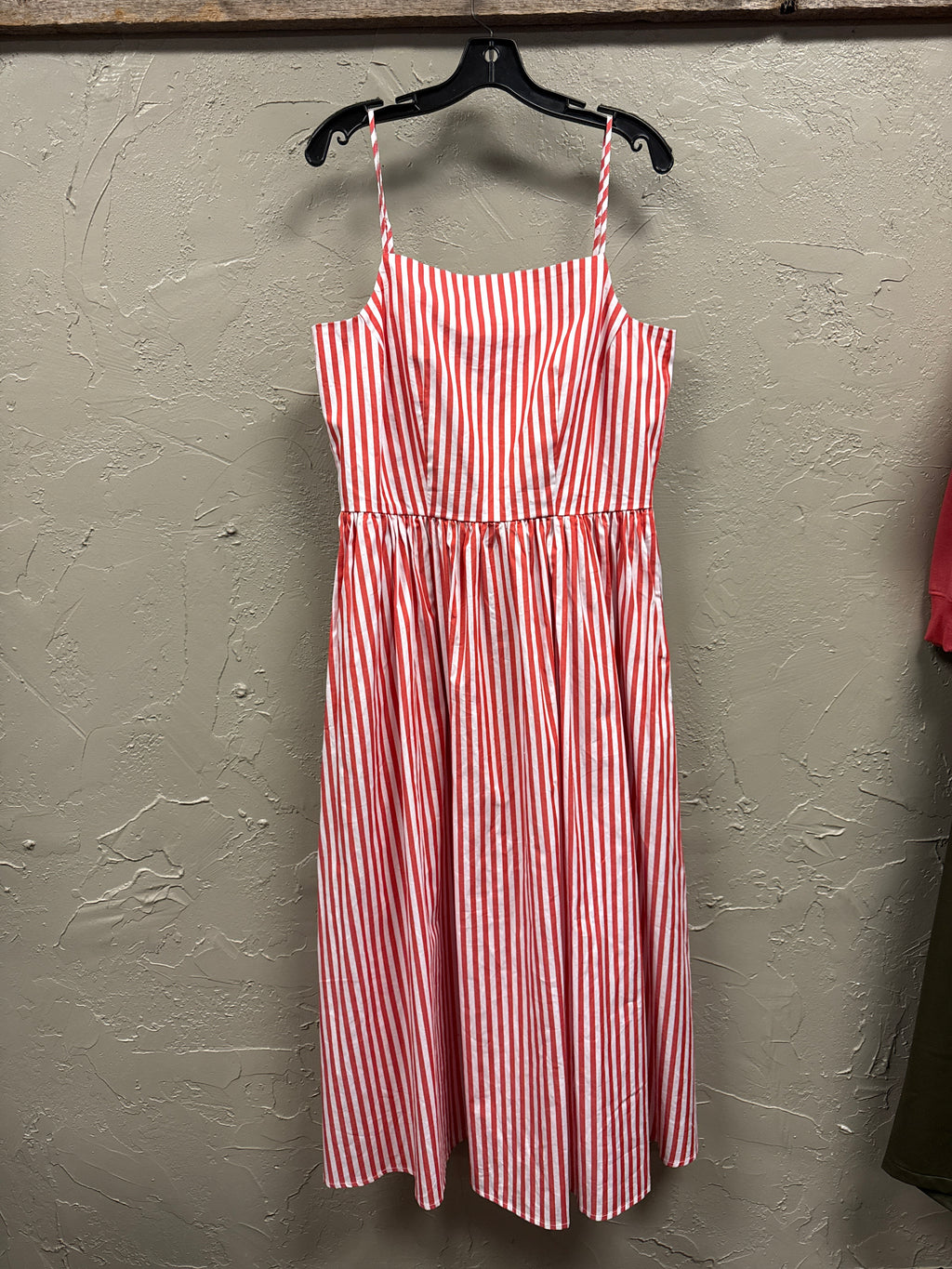 Candy Striped Midi Dress