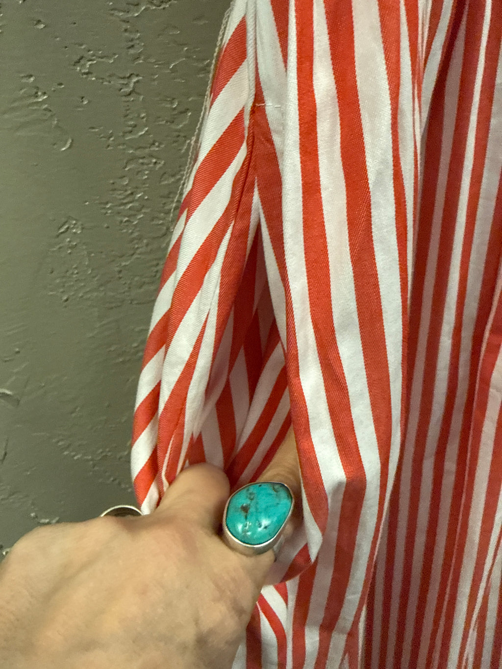 Candy Striped Midi Dress