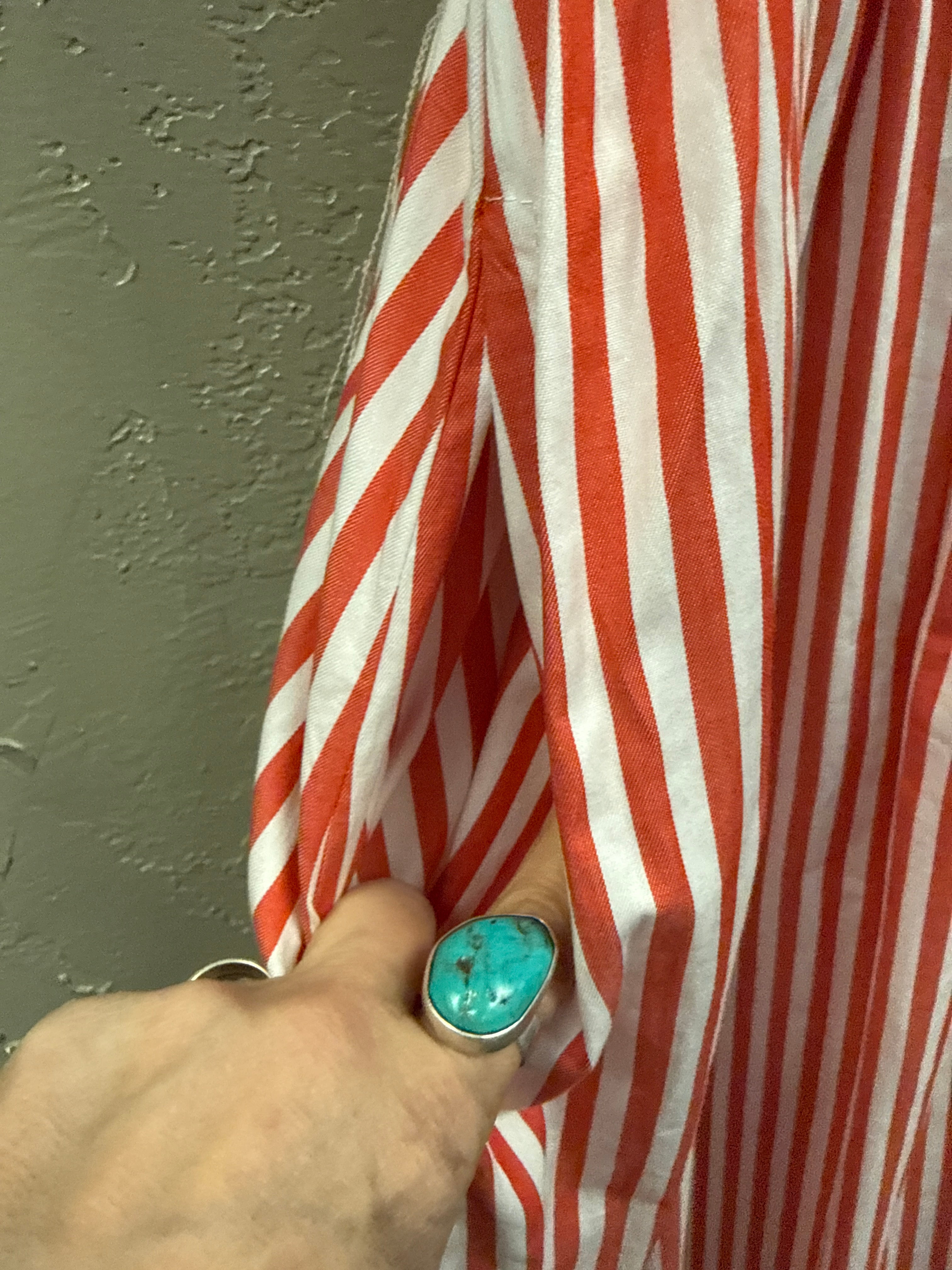 Candy Striped Midi Dress