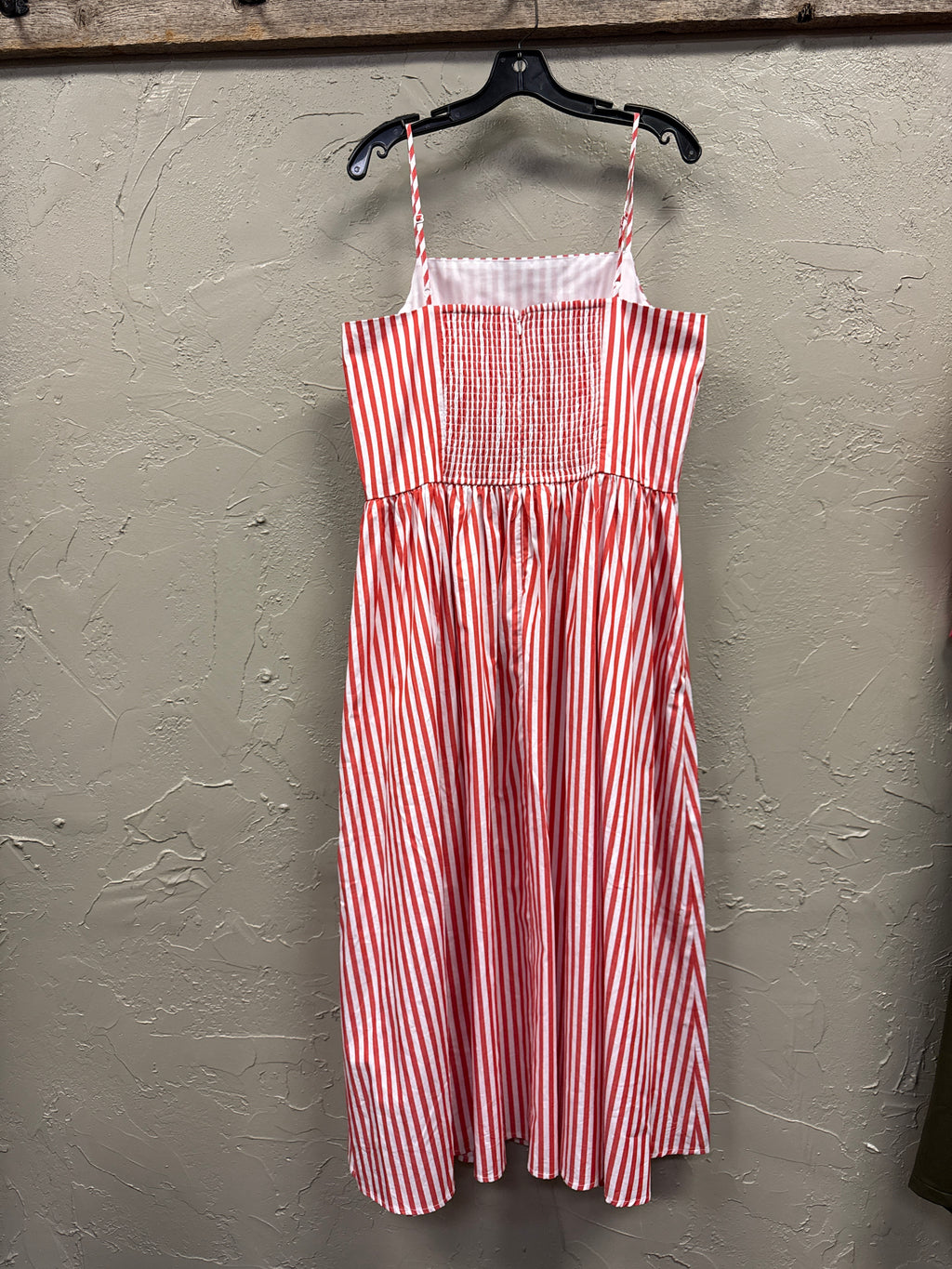 Candy Striped Midi Dress