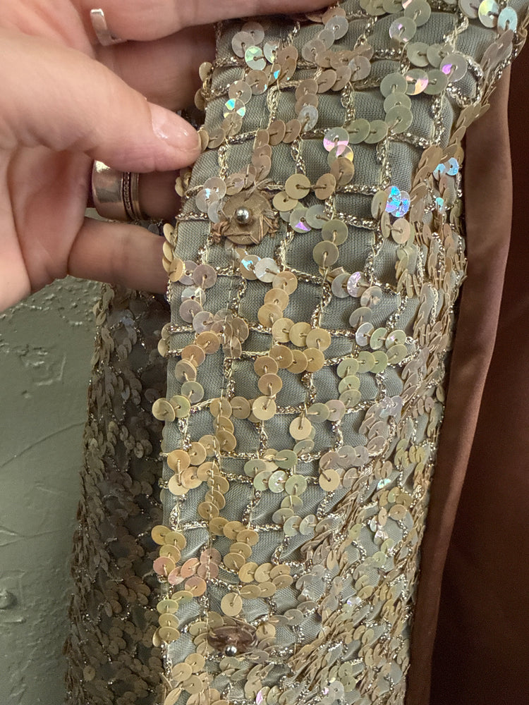 VINTAGE SEQUIN CAPE