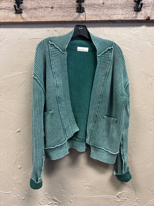 ZENANA BOXED CARDIGAN