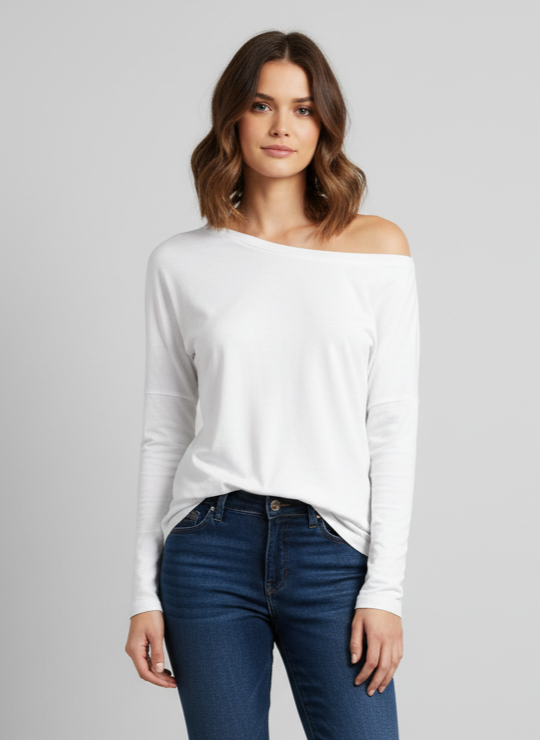 NWT GAP SLOUCH NECK TEE (org$35)
