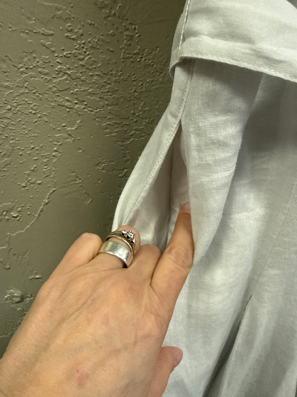 White Linen Jumpsuit
