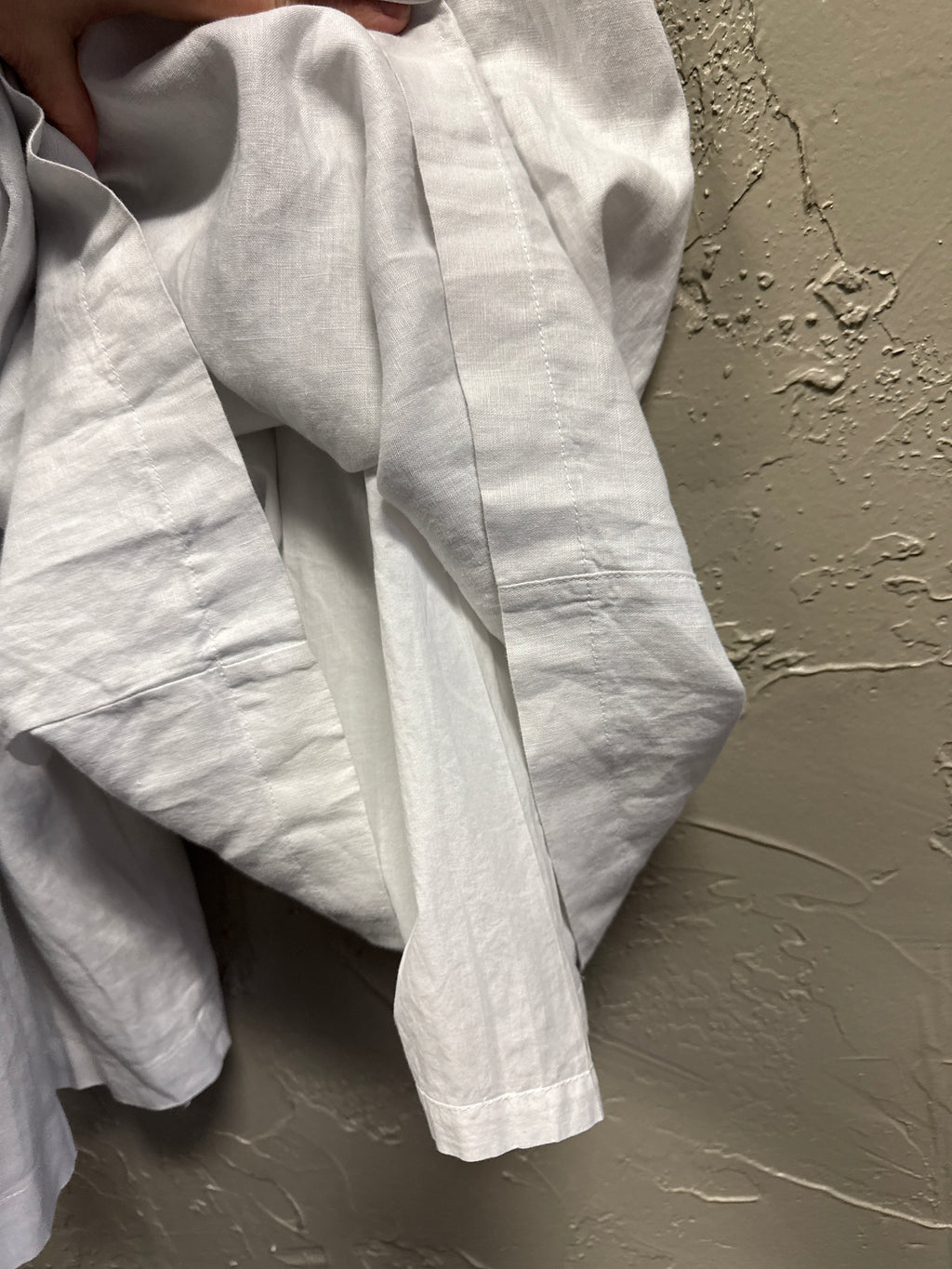 White Linen Jumpsuit