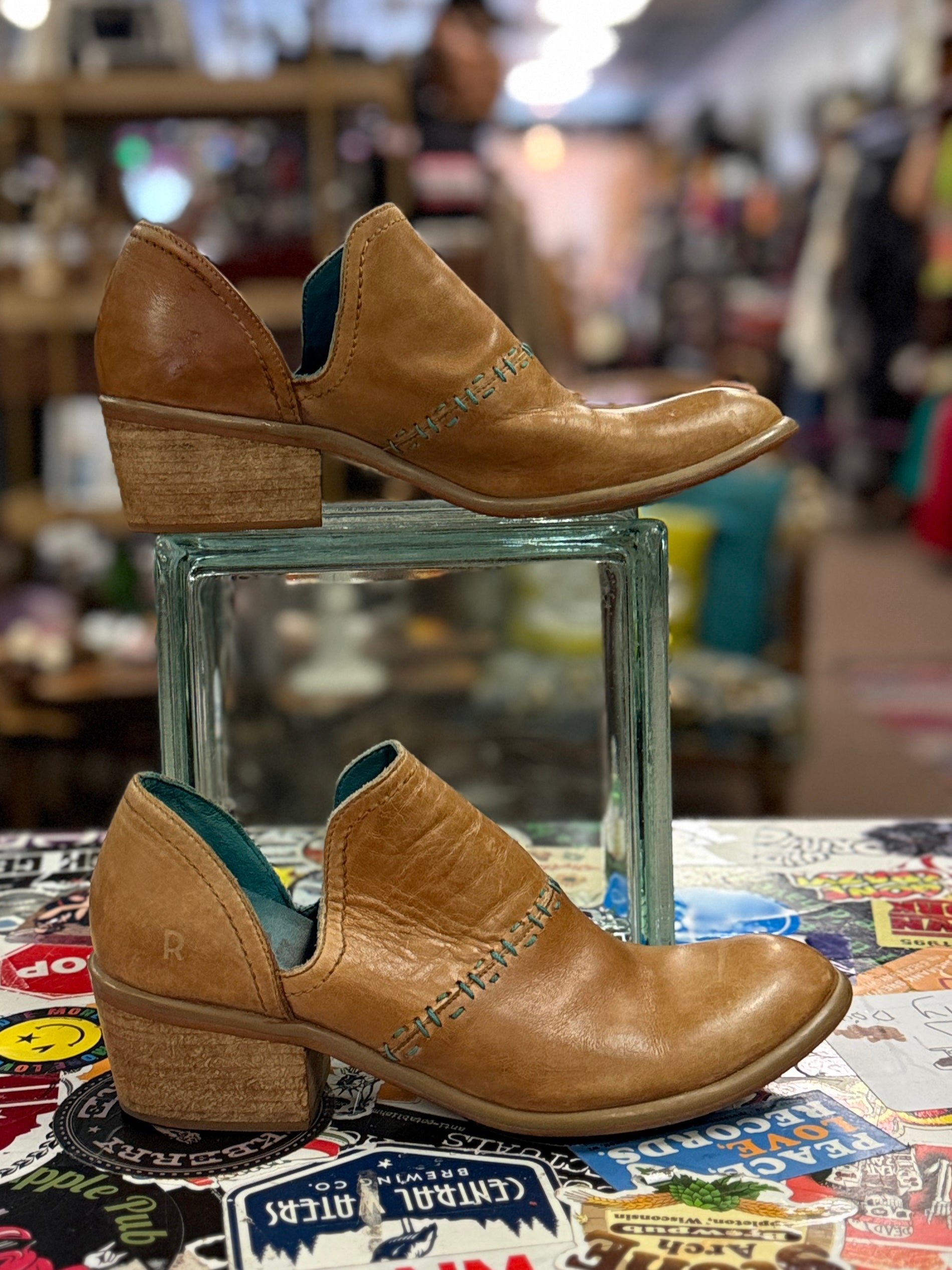 ROAN GAZE ANKLE BOOT (org$125)