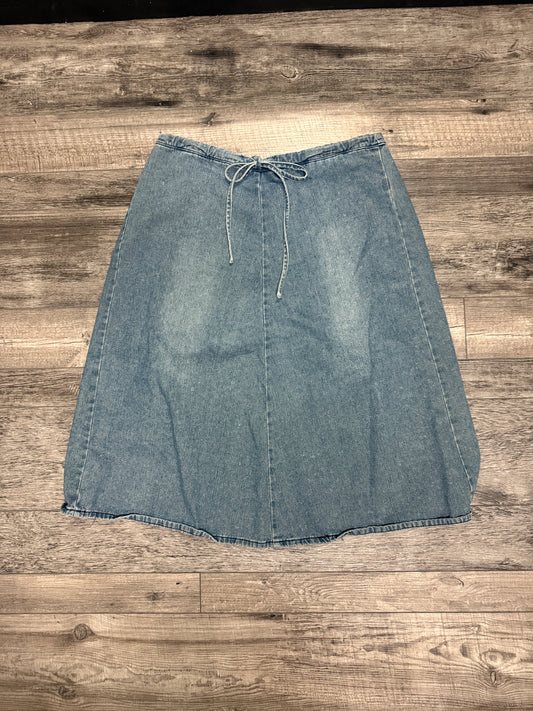 VTG DENIM MIDI SKIRT
